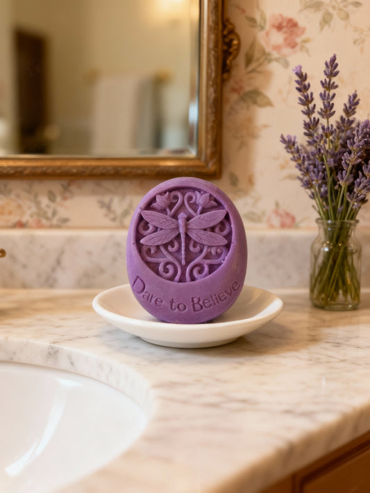 Dare to Believe β Sculpted Dragonfly Soap