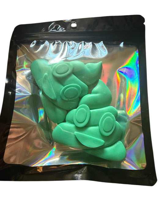 Poop Emoji Soap — Soft Flannel (Donkey Milk, 4.5 oz)