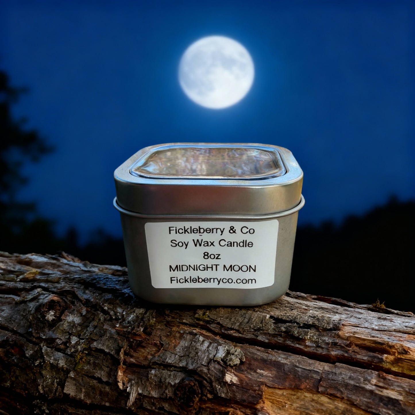 Midnight Moon 8 ounce Candle