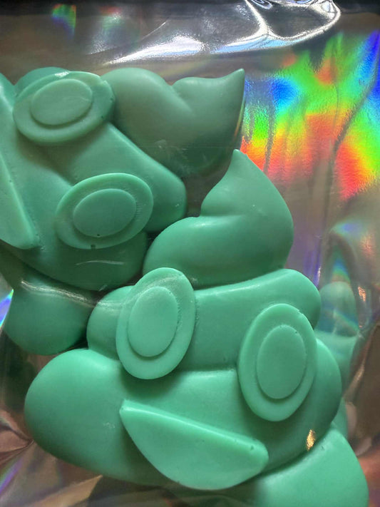 Poop Emoji Soap — Soft Flannel (Donkey Milk, 4.5 oz)